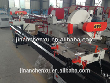 window and door making machine /pvc window making machinery--double head cutting saw for pvc window profile