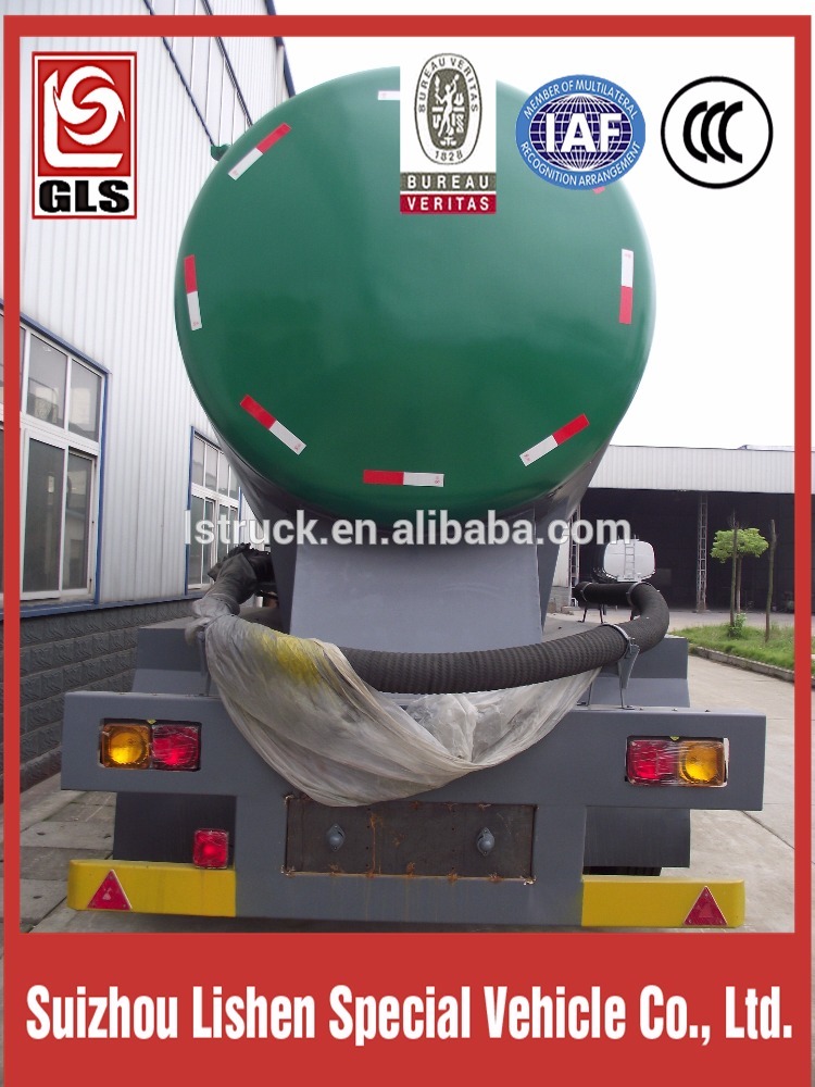 2 Axle Bulk Powder نصف مقطورة