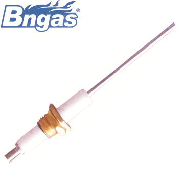 Gas water heater boiler electrode flame sensor