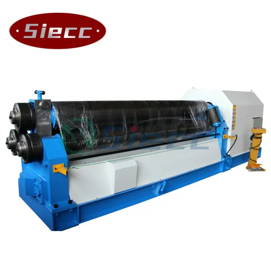 3 Roller Hydraulic Plate Bending Machine - W11 Mechanical Steel Plate Rolling Bender