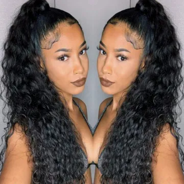 Wholesale Long Wavy Pony tail Hair afro kinky curly Drawstring Ponytails Clip in Hairpiece Ponytail for Black women