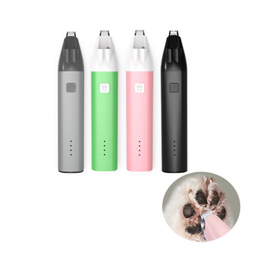 Stock Pets Animal Hair Cutter with LED Light - Dog Cleaning Kit & Cat Paw Hair Clipper