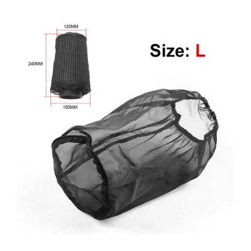 Universal Air Filter Protective Cover: Waterproof, Oilproof, and Dustproof - 12*24MM