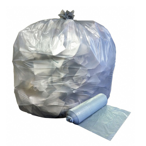 Bolsa de basura de plastico de gran tamano rollo de bolsas de basura de cocina con cordon colorido grueso