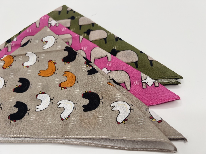 Custom Printed Women Handkerchiefs