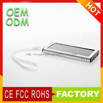 Mobile solar charger with Li-ion polymer battery