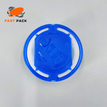 Blue Large Plastic Spout Cover For Cans/Buckets