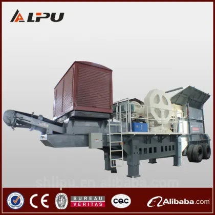 Mobile Rock Crusher Plant Mineral Processing Equipment