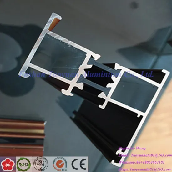 Aluminium profiles for windows extrusions profiles