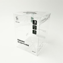 Transparente Plastikboxverpackung