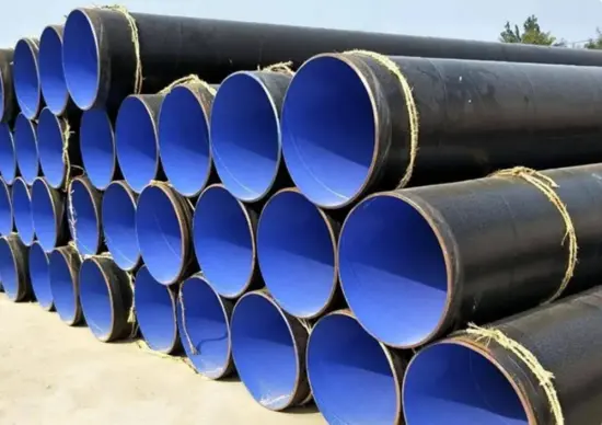 Fire drainage large diameter 3PE anti-corrosion spiral pipe