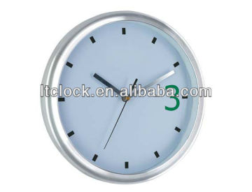 High quality customized dial metal clock