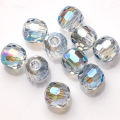 Glass Beads Handcrafted Big Hole Imitation Crystal Beads