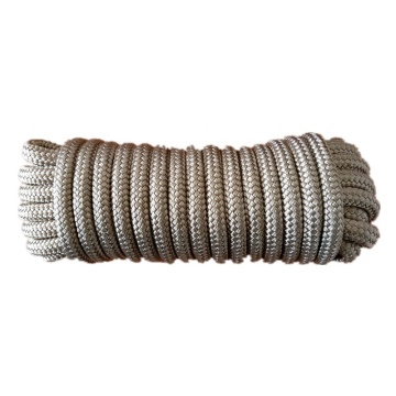 Nylon Polyester Double Braided Dock Line Marine Rope 1/2 Inch