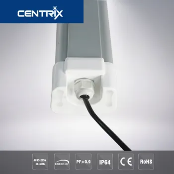 LED Linear Tube Light 3years Warranty ETL DLC Listed IP64 40W 900MM LED Tri Proof Light Fixture