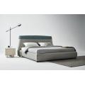 Elegante fantasía moderno diseño simple cama italiana suave