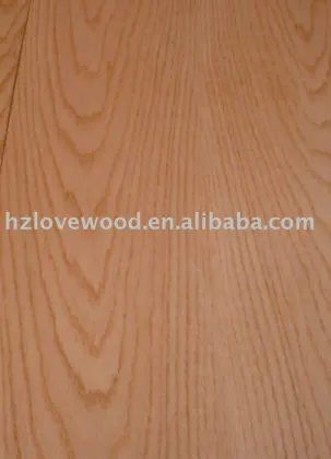 natural Red Oak veneer