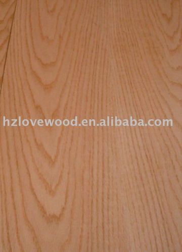 natural Red Oak veneer