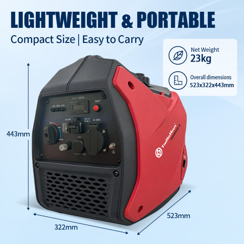 Générateur d'onduleur portable 3,5 kW double tension