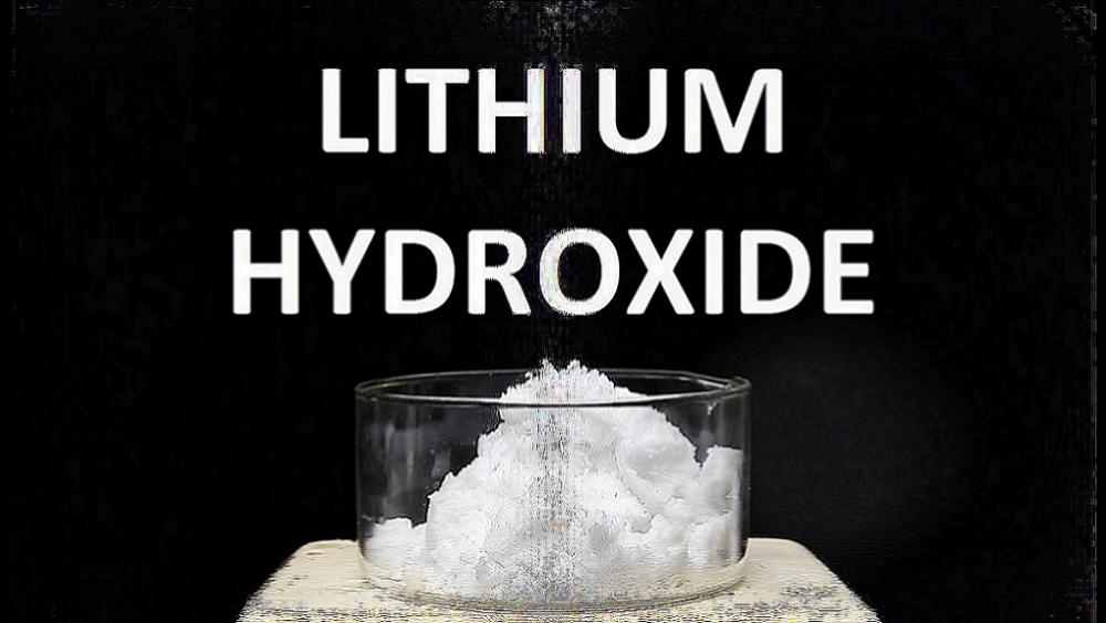 Wie wird Lithiumhydroxid in Batterien verwendet?