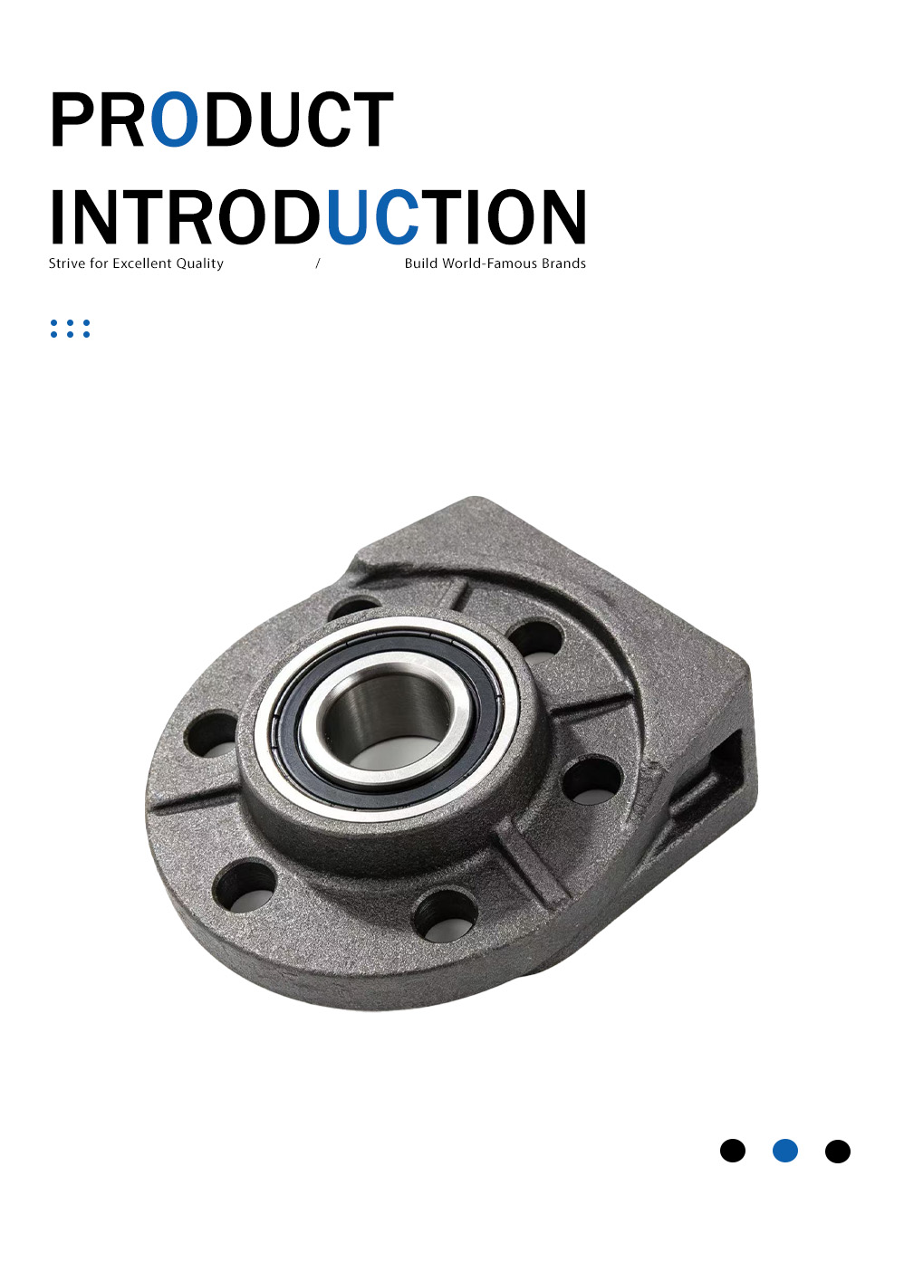 Cast Iron Automotive Wheel Hub Bearing Seat Casting