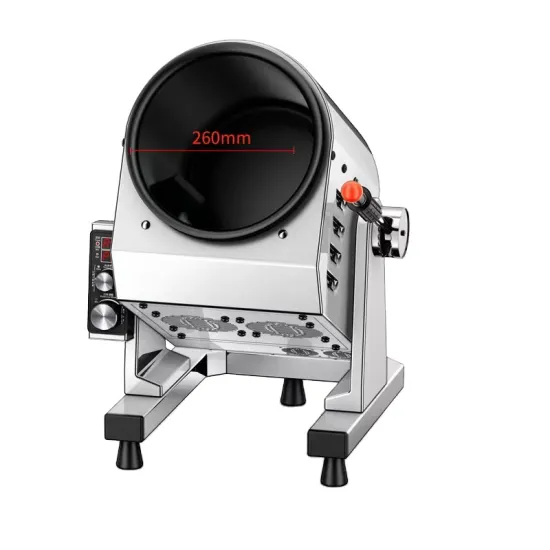 Customizable Gas Automatic Rotation Cooker for Central Kitchen, Fried Rice, Stir Fry & Fast Food Restaurants