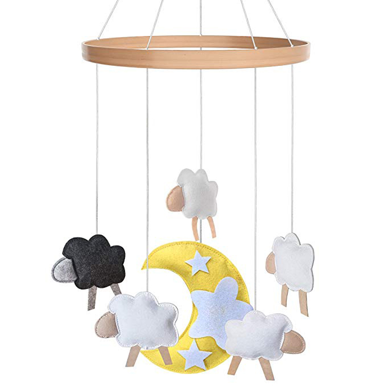 Felt Nursery Baby Crib Mobile