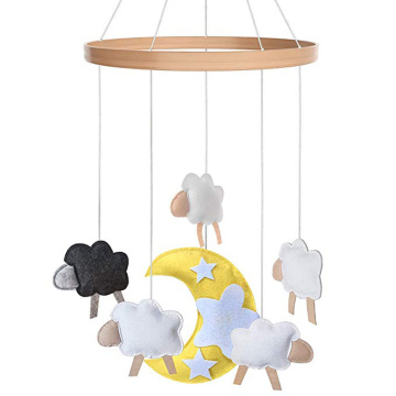 Felt nursery baby crib mobile gift