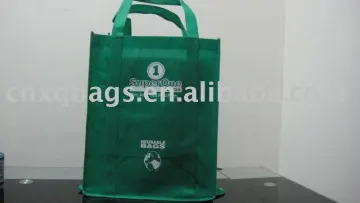 2014 green non woven folding bag