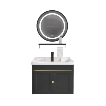 Contemporary 60cm Space Aluminum Bathroom Wall Cabinet