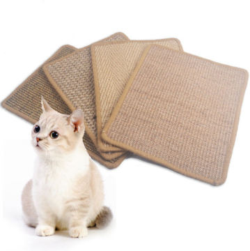 Heiß verkaufen mehrere Größen reine natürliche Sisal -Katzenkratzpads ohne Chips ab.