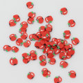 Miniaturgröße Winzige weiche Charms 5mm rote Form Polymer Clay Nail Art Nail DIY Dekoration Zubehör