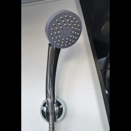 Tempered Glass Corner Sliding Door Shower Cabins and Rooms