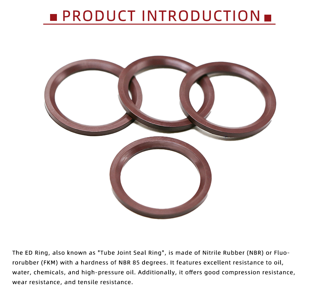 High Temperature ED-ring Hydraulic Seal x
