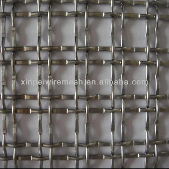 304/306/316 Ultra Fine Stainless Steel Wire Mesh Pirce/ Crimped Wire Mesh