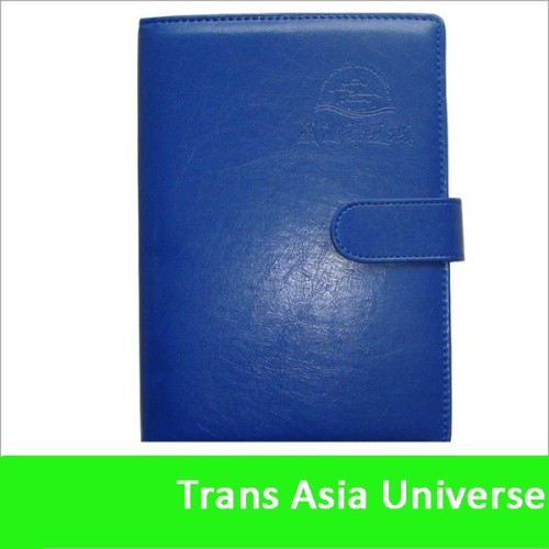 Popular custom embossed guangzhou cover notebook