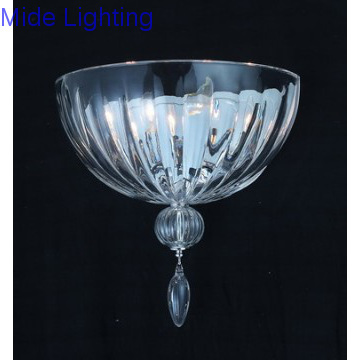 clear New glass wall lamp