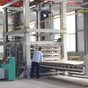 JINLU Automatic Artificial Quartz Stone Slab Production Line for Kitchen