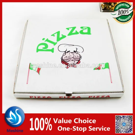 Folding brown kraft paper custom pizza box, cookie, sandwich, cupcake pizza box