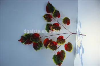 Home and outdoor garden table wedding christmas decoration 60cm or 2ft Height artificial colorfully maple leaf E06 0668