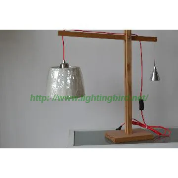 indoor decorative solid wood table lamp manufacturer