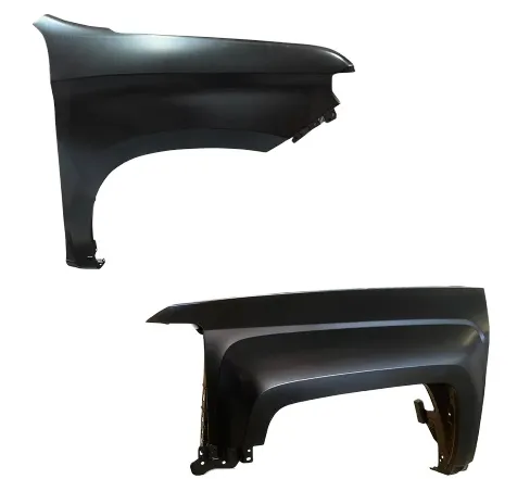 Steel Wheel Arch Front Fender Flares for Chevrolet Silverado 1500 2019