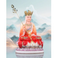 White Marble Sitting Statue of Bodhisattva