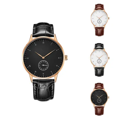 Gentlemen 's Fine Stainless Steel Waterproof Watches