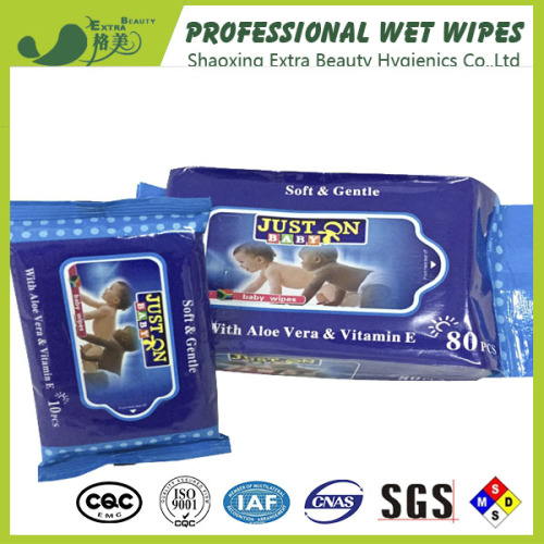 Single Push Clean Baby Wet Wipes