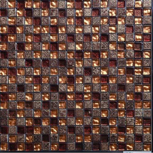 Classic Glass Stone Mixed Mosaic Tile