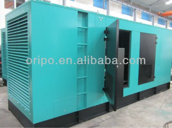 silent power generators 688kva with 18.9 displacement