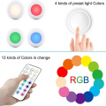 13 цветов RGB светодиодная шайба