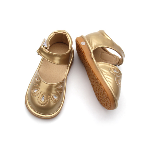 China Wholesales Hard Sole Musical Baby Squeaky Shoes Manufactory