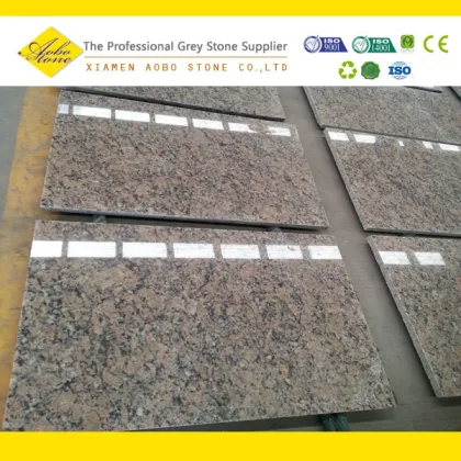 Polishde Gold Sparta Granite Floor Tiles